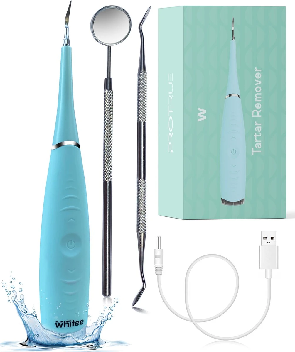 Whitee Elektrische Tandsteen Verwijderaar - Tanden Polijsten - Tandarts Tandsteenverwijderaars - Elektrisch Tandplak Verwijderen 3 Whitee Elektrische Tandsteen Verwijderaar - Tanden Polijsten - Tandarts Tandsteenverwijderaars - Elektrisch Tandplak Verwijderen