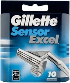 Gillette® Gillette Sensor Excel - 10 Stuks - Scheermesjes -Verzorgingsproducten 1023x1200 1
