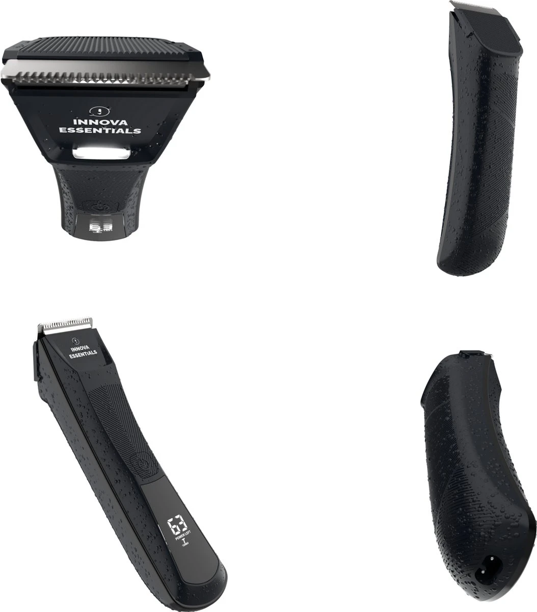 Innova Essentials Baardtrimmer Pro - Waterbestendig - Draadloos - Bodytrimmer - Scheerapparaat - Styler - Trimmen Mannen 9 Innova Essentials Baardtrimmer Pro - Waterbestendig - Draadloos - Bodytrimmer - Scheerapparaat - Styler - Trimmen Mannen - Afbeelding 7