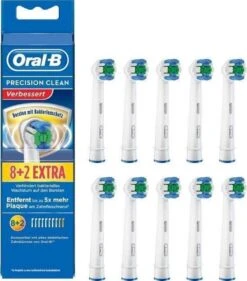 Oral B Oral-B Precison Clean Opzetborstels - 8 +2 Stuks -Verzorgingsproducten 1054x1200 4