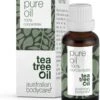 Australian Bodycare Pure Tea Tree Olie 30 Ml - 100% Puur Natuurlijke Tea Tree Olie Uit Australië Tegen Huidproblemen - Houdt De Goede Flora Op De Huid In Balans - Effectief Bij Jeugdpuistjes En Pukkeltjes -Verzorgingsproducten 1060x1200
