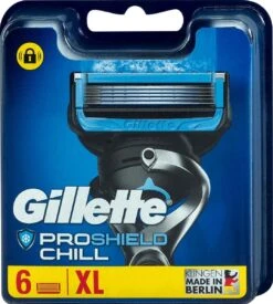 Gillette® Gillette Proshield Chill Scheermesjes Voor Mannen - 6 Navulmesjes