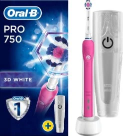 Oral B Oral-B PRO 750 - 3DWhite - Elektrische Tandenborstel - Inclusief Reisetui -Verzorgingsproducten 1089x1200 2