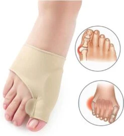 Hallux Valgus - Teenspreider - Teencorrector - Hallux Valgus Grote Teencorrector - Sok 2 Stuks -Verzorgingsproducten 1094x1200