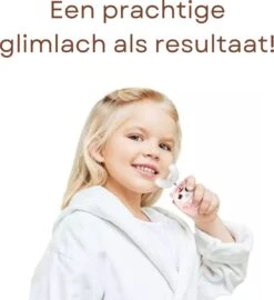 Merkloos Elektrische Sonische Tandenborstel Voor Kinderen Tussen 2 T/m 6 Jaar Met Timer - Elektrische Kindertandenborstel - 360º Graden - 6 Poetsmodus - IPX7 Waterbestendig - Geel -Verzorgingsproducten 1097x1200 1
