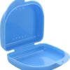 Merkloos Beugelbakje - Gebitsbakje - Retainer Case - Mond Guard Case - Orthodontische Prothese Opslag - Container - Met Air Vent Gaten - Blauw -Verzorgingsproducten 1102x1200 4
