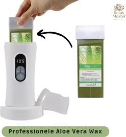 Wax Apparaat Vernieuwende Digitale Wax Roller - Wax Patroon Verwarmer - Wax Roller Kit Incl. 2 Aloe Vera Vullingen, After Wax & Waxstrips - Waxroller - Ontharen Voor Man En Vrouw -Verzorgingsproducten 1106x1200 5