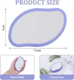 Livingful Premium Crystal Hair Removal • Pijnloos Ontharing Epileerapparaat Voor Armen Benen Rug• Mannen En Vrouwen • Epilator Voor Langdurige Ontharing • Snelle En Gemakkelijke Exfoliërende Ontharin • Haarverwijderaar • Kristalpad • Zijdezachte Huid -Verzorgingsproducten 1115x1200 6