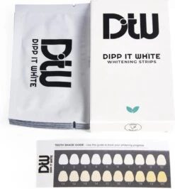DIPPITWHITE | MINT SMAAK |14 Behandelingen | Tandenbleek/Teeth Whitening Strips | Peroxidevrij (0%) | 100% Natuurlijk | Wittere Tanden | Tandenblekers -Verzorgingsproducten 1116x1200 12