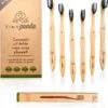 4+2 Bamboe Tandenborstels - Zero Waste - Vegan - Bamboo Toothbrushes -Verzorgingsproducten 1121x1200 2