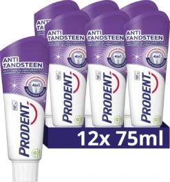 Prodent Anti-Tandsteen Tandpasta - 12 X 75 Ml - Voordeelverpakking