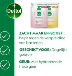 Dettol - 3L Handzeep Navulling - Antibacterieel - Jasmijn 3x500ml - Citrus 3x500ml - Voordeelverpakking -Verzorgingsproducten 1125x1200 5