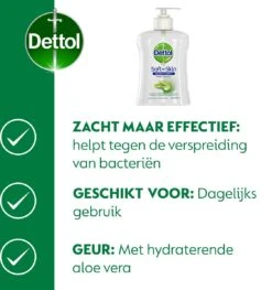 Dettol - Handzeep - Antibacterieel - Verzachtend - Aloë Vera - 6 X 250 Ml -Verzorgingsproducten 1125x1200 6