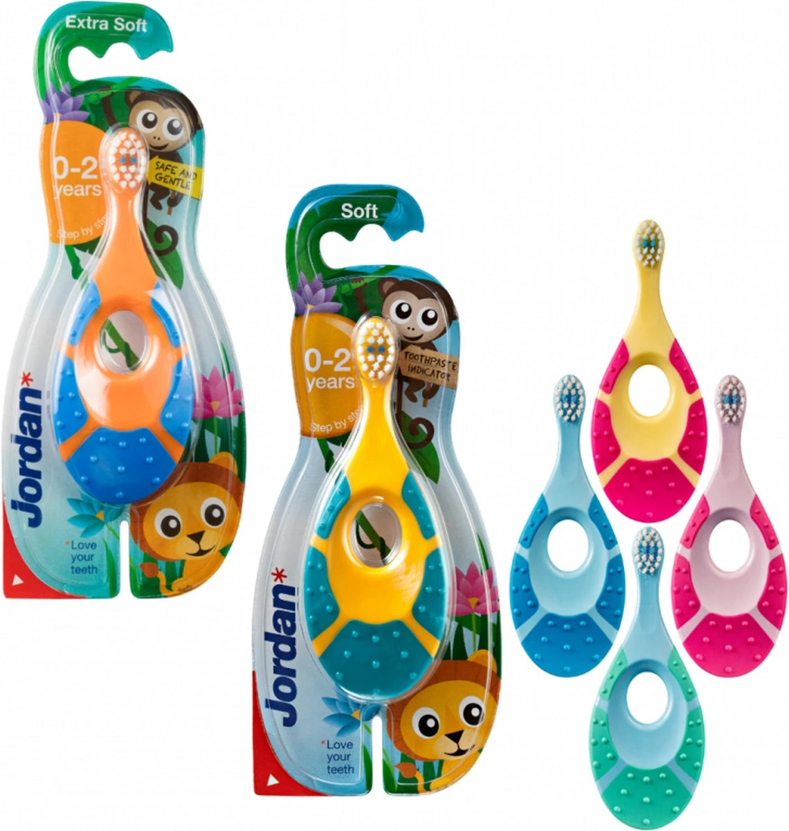 Jordan Baby Tandenborstel - 1 Stuks 3 Jordan Baby Tandenborstel - 1 Stuks