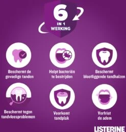 LISTERINE Total Care Tandbescherming, Mondspoeling, Biedt Complete Bescherming Voor Sterke Tanden Met 6 In 1 Effect, 3 X 500 Ml -Verzorgingsproducten 1151x1200 3