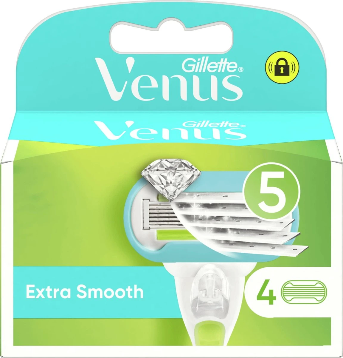 Gillette Venus Extra Smooth Scheermesjes Voor Vrouwen - 4 Navulmesjes 9 Gillette Venus Extra Smooth Scheermesjes Voor Vrouwen - 4 Navulmesjes - Afbeelding 7