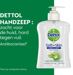 Dettol - Handzeep - Antibacterieel - Verzachtend - Aloë Vera - 6 X 250 Ml -Verzorgingsproducten 1157x1200 1