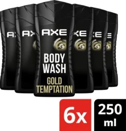 Axe Gold Tempation Douchegel - 6 X 250 Ml - Voordeelverpakking -Verzorgingsproducten 1157x1200 5