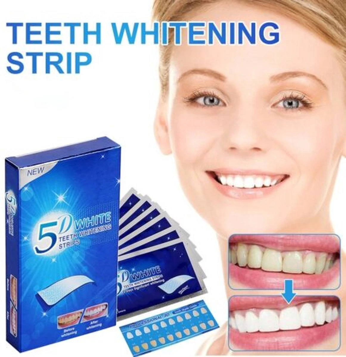 Tanden Bleken Strips | Tanden Bleken | Tanden Strips | Wit Gebit | Witte Tanden | Tandenblekers | Tandenbleekset | Teeth Whitening Strips | Tandenbleek Strips | Geen Crest | Crest Whitestrips | Wittere Tanden | 5D White | 28 Stuks (14zakjes) 3 Tanden Bleken Strips | Tanden Bleken | Tanden Strips | Wit Gebit | Witte Tanden | Tandenblekers | Tandenbleekset | Teeth Whitening Strips | Tandenbleek Strips | Geen Crest | Crest Whitestrips | Wittere Tanden | 5D White | 28 Stuks (14zakjes)
