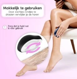 Cheveux Crystal Hair Removal – Scrubi - Kristal Ontharing Benen – Kristalpad Haarverwijderaar Voor Vrouwen – Hair Eraser – Bleame -Verzorgingsproducten 1169x1200 9