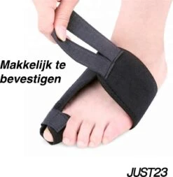 JUST23 Hallux Valgus Grote Teencorrector - Maat 35-38 (S) - Epitact - Teen Bescherming - Teenspreider - Brace Voor Grote Teen - Teen Corrector - Voet Brace - Teen Spalk - Teen Beschermer -Verzorgingsproducten 1172x1200