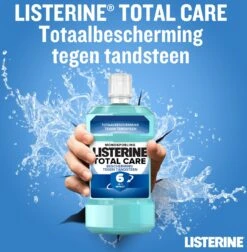 LISTERINE Total Care Bescherming Tegen Tandsteen: Mondspoeling Voor Complete Bescherming Tegen De Opbouw Van Tandsteen Met 6-in-1 Effect - Met Essentiële Oliën, Fluoride En Zinkformule, 3 X 500 Ml -Verzorgingsproducten 1175x1200 2