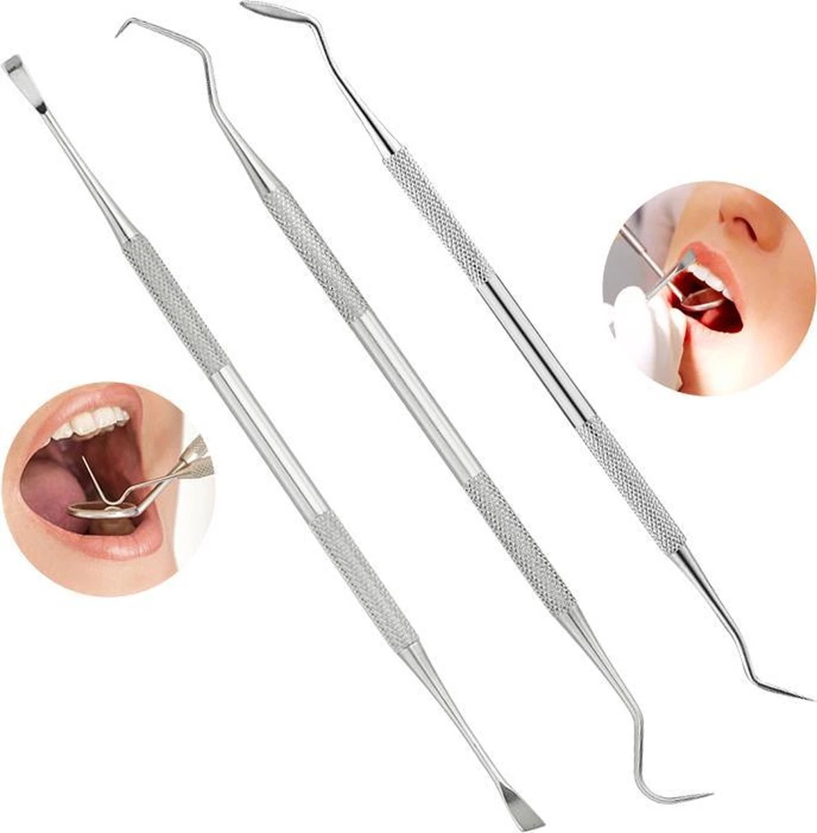 Newide Professionele Tandarts Set Met Luxe Etui – Tandsteen Verwijderaar – RVS Tandarts Setje – Tandenstokers – Tandartshaakje – Tand Verzorging Gereedschap Set – Tandplak Verwijderaar 7 Newide Professionele Tandarts Set Met Luxe Etui – Tandsteen Verwijderaar – RVS Tandarts Setje – Tandenstokers – Tandartshaakje – Tand Verzorging Gereedschap Set – Tandplak Verwijderaar - Afbeelding 5