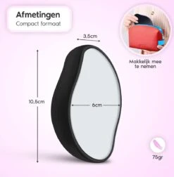 Cheveux Crystal Hair Removal – Scrubi - Kristal Ontharing Benen – Kristalpad Haarverwijderaar Voor Vrouwen – Hair Eraser – Bleame -Verzorgingsproducten 1177x1200 6