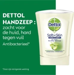 Dettol - Handzeep - No Touch Navulling - Antibacterieel - Aloe Vera - 250 Ml X5 -Verzorgingsproducten 1182x1200