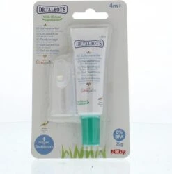 Nûby - Tandpasta Gel Voor Baby & Vingertandenborsteltje - 20g - 4m+ -Verzorgingsproducten 1183x1200 10