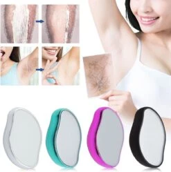 Crystal Hair Removal - Kristalpad Als Haarverwijderaar Voor Mannen/vrouwen - Ladyshaves - Bodygroomer - Zwart -Verzorgingsproducten 1191x1200 12