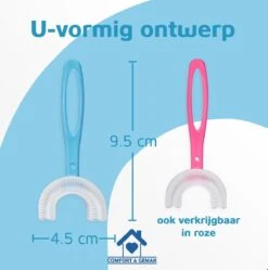 Tandenborstel Voor Kinderen - Eenvoudig, Hygiënisch En De Oplossing Voor Tandenpoetsen Bij Kinderen - BPA Vrij - BLAUW - 2 Tot 6 Jaar -Verzorgingsproducten 1191x1200 5