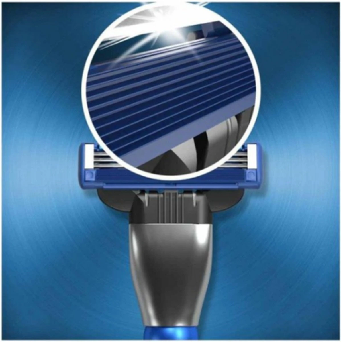 Gillette® Gillette Mach3 Turbo 3D Scheersysteem Scheermesjes 8 Gillette® Gillette Mach3 Turbo 3D Scheersysteem Scheermesjes - Afbeelding 6