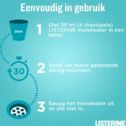 LISTERINE® Fresh Mint, Mondspoeling Met Essentiële Oliën Voor Een Langdurig Frisse Adem, 3x600ml 20 LISTERINE® Fresh Mint, Mondspoeling Met Essentiële Oliën Voor Een Langdurig Frisse Adem, 3x600ml -Verzorgingsproducten 1198x1200 32