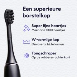 BOOMBRUSH Elektrische Tandenborstel - Zwart - 90 Dagen Batterij - Duurzaam -Verzorgingsproducten 1198x1200 46