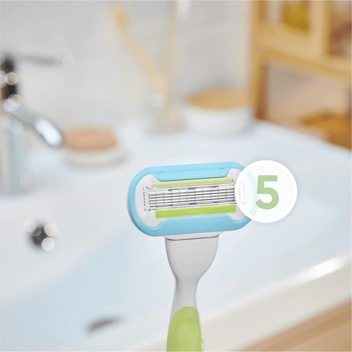 Gillette Venus Extra Smooth Scheermesjes Voor Vrouwen - 4 Navulmesjes 6 Gillette Venus Extra Smooth Scheermesjes Voor Vrouwen - 4 Navulmesjes - Afbeelding 4