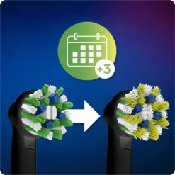 Oral B Oral-B CrossAction Opzetborstel Black Edition Met CleanMaximiser-technologie, Verpakking Van 5 Stuks -Verzorgingsproducten 1199x1200 4