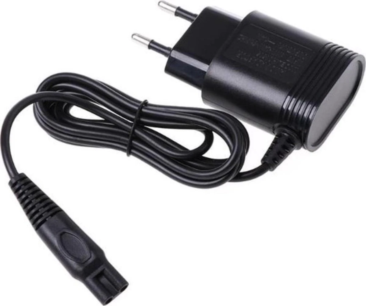 Jumalu Oplader Geschikt Voor Philips Scheerapparaat - Oplader Scheerapparaat - Scheerapparaat Oplader - Oplader - Netstekker - Adapter - Opladen - Oplader Netstekker Adapter Geschikt Voor Philips Scheerapparaat HQ8505/6070/6075/609 - Zwart