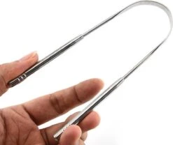 OrganiBrush 100% RVS Tongschraper / Tongreiniger - Antibacterieel - 1 Stuk -Verzorgingsproducten 1200x1011