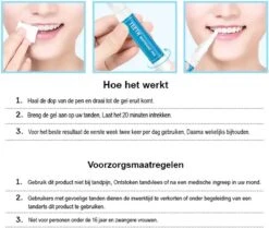 BOR Tanden Bleekpen - Tanden Bleken - Tandenbleekset - Whitening Pen - Tandenblekers - Wittere Tanden - Teeth Whitening Pen - Tanden Bleker -Verzorgingsproducten 1200x1016 5