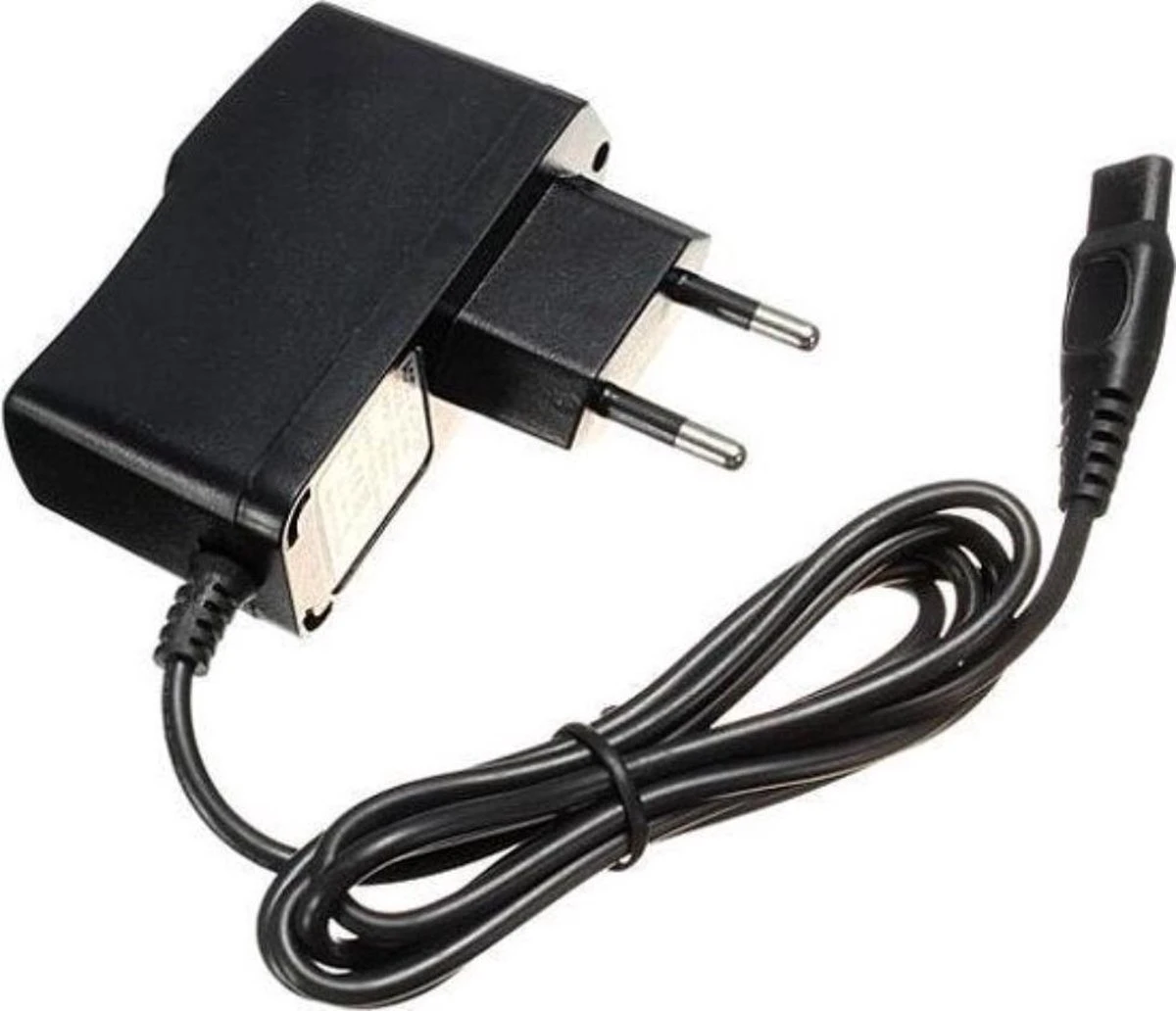 Oplader Geschikt Voor Philips Scheerapparaat - Oplader Scheerapparaat - Scheerapparaat Oplader - Oplader - Netstekker - Adapter - Zwart - Opladen