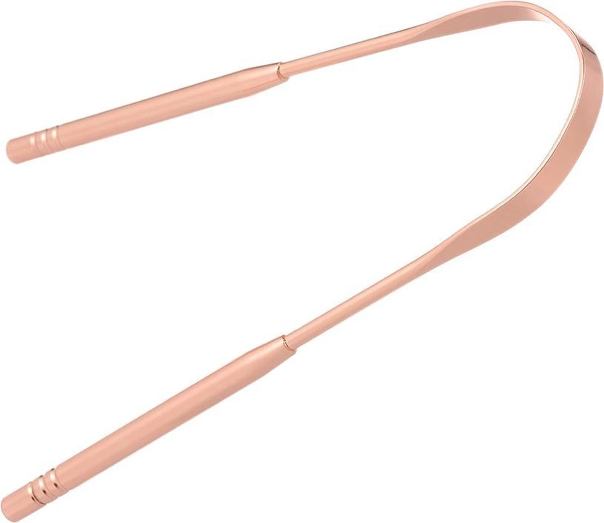 OrganiBrush 100% Koper Tongschraper / Tongreiniger - Antibacterieel - 1 Stuk 4 OrganiBrush 100% Koper Tongschraper / Tongreiniger - Antibacterieel - 1 Stuk - Afbeelding 2