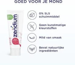 Zendium Tandvlees Protect Tandpasta - 12 X 75 Ml - Voordeelverpakking -Verzorgingsproducten 1200x1046