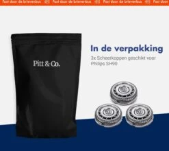 3 Scheerkoppen Geschikt Voor Philips 9000 Serie – SH90 / 52 Norelco RQ12 – Scheerhoofd – Scheermesjes - Shaving Blades -Verzorgingsproducten 1200x1070 3