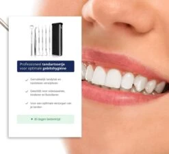 Tandarts Setje - Professioneel - Tandsteen Verwijderaar – Mondspiegel – Tandartshaakje – Tandsteenhaakje - Gebitsverzorging – Inclusief Luxe Etui - 6-delig - RVS -Verzorgingsproducten 1200x1087 2
