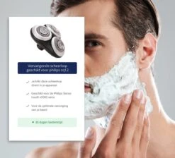 Scheerkop Geschikt Voor Philips SensoTouch S9000 – RQ12/70 RQ12/50 SH90 – Scheerkoppen – Scheermesjes – Scheerhoofd – Zwart -Verzorgingsproducten 1200x1087 24