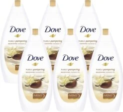 Dove Purely Pampering Sheabutter & Vanille Douchecrème - 6 X 500 Ml -Verzorgingsproducten 1200x1091 1