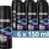 Axe Marine Bodyspray Deodorant - 6 X 150 Ml - Voordeelverpakking -Verzorgingsproducten 1200x1091 2