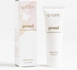 Handcrème Met CBD En Aloë Vera Van Nordic Oil© - 100 Mg CBD - Vegan - 50ml - Handcrème Voor Droge Handen -Verzorgingsproducten 1200x1091