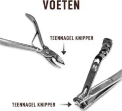 Merkloos 10-Delige Manicureset - Pedicure Set - Nagelverzorging Kit - Nagelvijl - Nagelknipper - Opbergetui - Reisset - Nageltang - Voetverzorging -Verzorgingsproducten 1200x1092 1